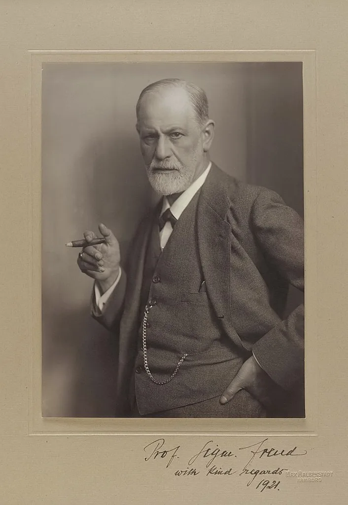 Sigmund Freud, Foto von Max Halberstadt