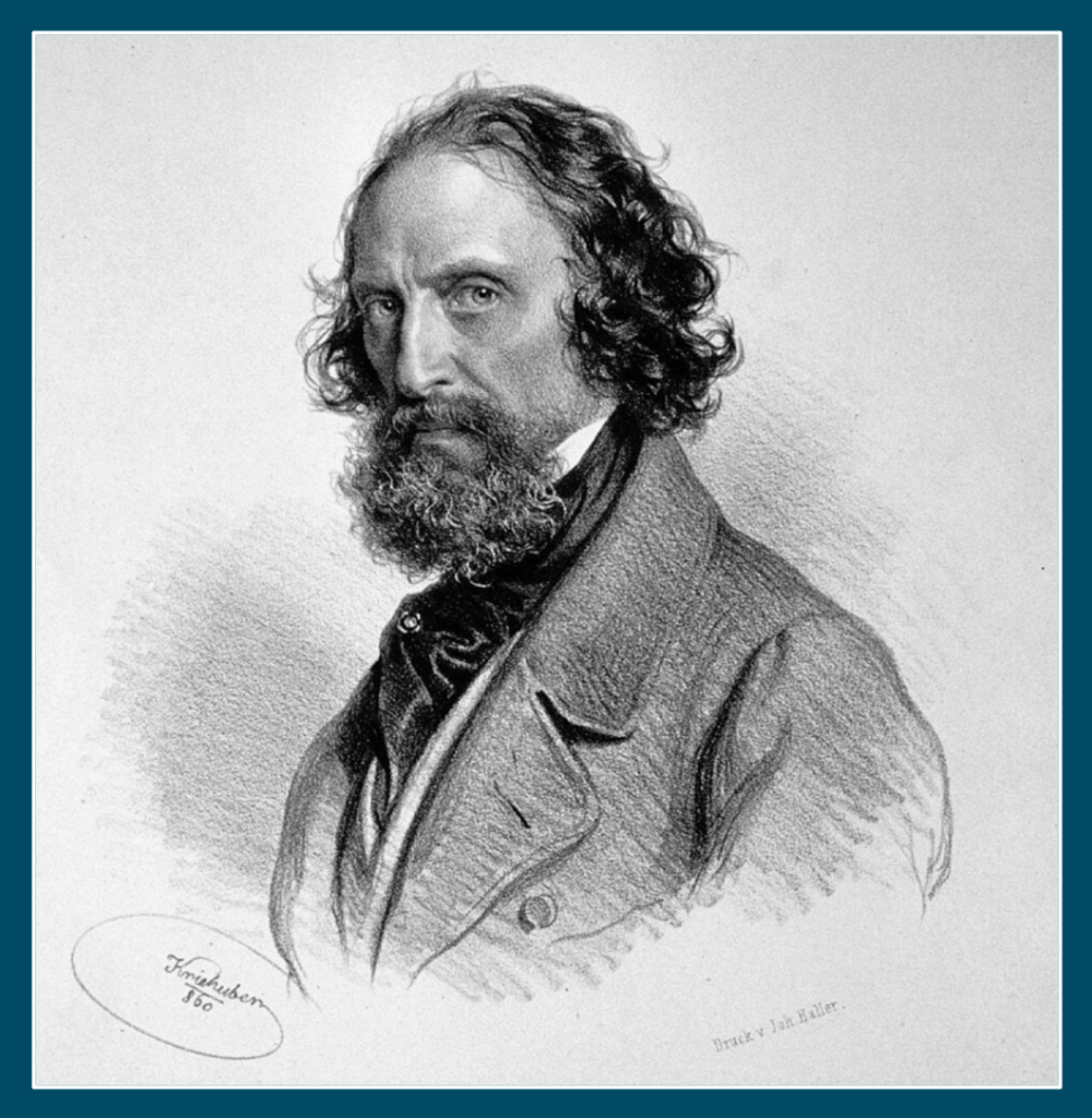 Joseph Kriehuber (1860) - Selbstproträt